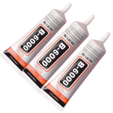 3 PEGAMENTOS LÍQUIDO E6000 B6000 SUPERFUERTE PARA TELA PEDRERÍA COSTURA Y MANUALIDADES