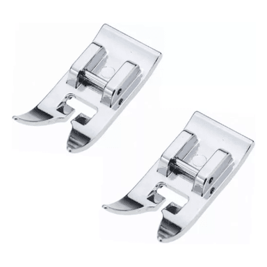 2 PRENSATELAS ZIGZAG PARA MÁQUINA COSER DOMÉSTICA SINGER BROTHER JANOME DE CAÑA BAJA