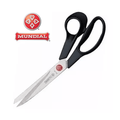 TIJERA DE MODISTA MARCA MUNDIAL, TIJERA PARA TELA COSTURA MANUALIDADES DE 9.5 PULGADAS