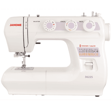 MAQUINA DE COSER JANOME 3622S DOMESTICA SEMI INDUSTRIAL, 25 PUNTADAS