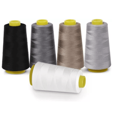 5 CONOS DE HILO PARA COSTURA 40 A 2 CADA UNO POR 5000 METROS, HILOS POLIESTER