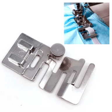 PRENSATELAS PARA MÁQUINA DE COSER DOMÉSTICA, BANDA ELÁSTICA A PRESIÓN