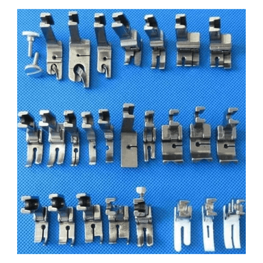 PIE PATAS PRENSATELAS DE 25 UNIDADES PARA MÁQUINA DE COSER RECTA INDUSTRIAL JUKI ZOJE SIRUBA BROTHER