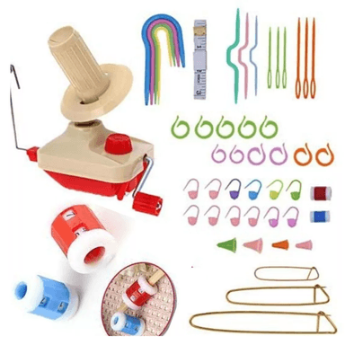 OVILLADORA DE LANA MANUAL OVILLADOR DEVANADOR 43 ACCESORIOS.