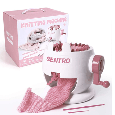 MÁQUINA DE TEJER DE 22 PUNTOS TELAR REDONDO DE PUNTO INTELIGENTE, 22 AGUJAS PARA TEJER TELAR REDONDO.