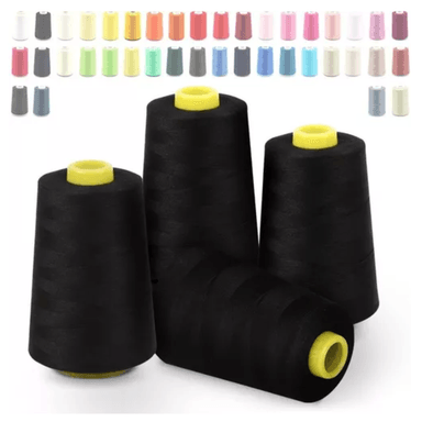4 CONOS DE HILO DE COSTURA 40/2 HILO DE COSER POLIÉSTER PARA MÁQUINA DE COSER CADA UNA POR 5000 METROS