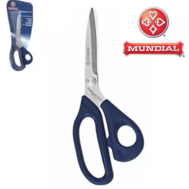 TIJERA MUNDIAL COSTURA TELA MANGO DE CAUCHO DE 8 PULGADAS, 20CM