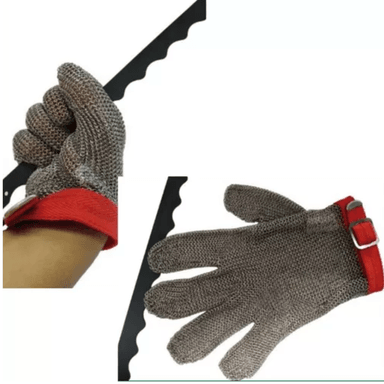 GUANTE DE SEGURIDAD DE MALLA ACERO INOXIDABLE, GUANTES DE MALLA METÁLICA