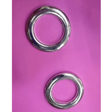 100 OJALES DE PLASTICO, OJALILLO DE CORTINA DE 4CM INTERIOR, SE COLOCA MANUAL - NO NECESITA MÁQUINA REMACHADORA