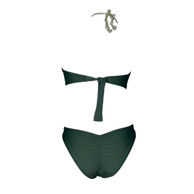 BIKINI PUSH UP LICRA MUJER VERDE UV AMELIA MARY EARHART GL-65 - 2