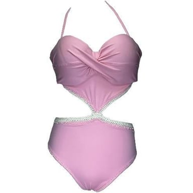ROPA DE BAÑO PUSH UP LICRA MUJER ROSADO A-2025 GL-50 - 1