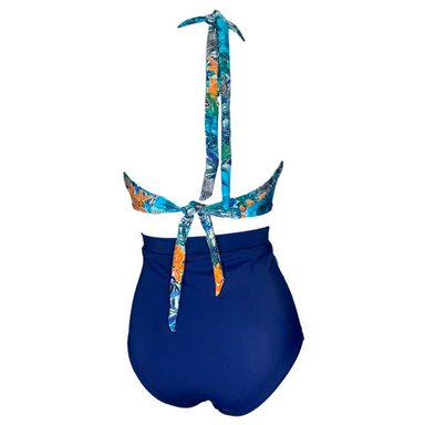BIKINI PUSH UP LICRA MUJER AZUL UV JANE GOODALL GL-46 - 2