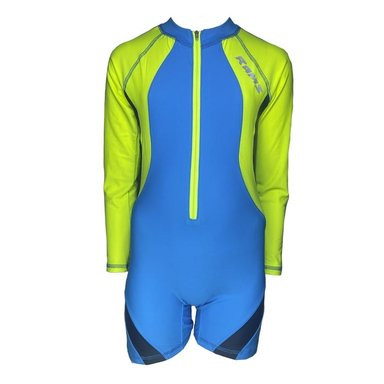 ENTERIZO NIÑO TURQUESA GL-46 CIERRE MANGA LARGA