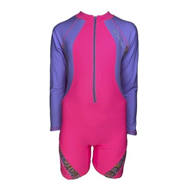 ENTERIZO NIÑA CORAL GL-46 CIERRE MANGA LARGA