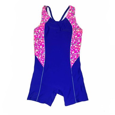 ENTERIZO NIÑA AZUL GL-30 SHORT