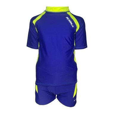 CONJUNTO NIÑO AZUL MANGA CORTA GL-41