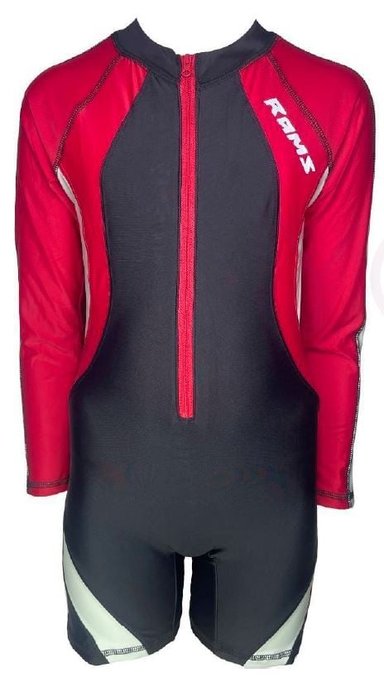 ENTERIZO NIÑO NEGRO GL-46 CIERRE MANGA LARGA