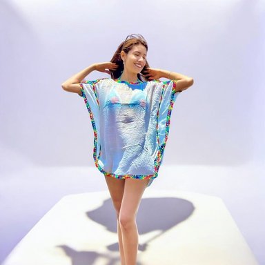 KIMONO MAXI MUJER YOMAR BLANCO CLARA PEETERS - 2