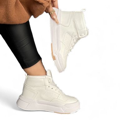 ZAPATILLAS MUJER BLANCO CLASSIC PASADOR CRUZADO 2086L-55