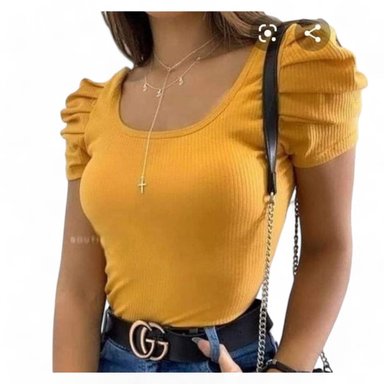 POLO PRINCESA SAB-13 COLOR AMARILLO