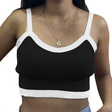 TOP MUJER HILO NACIONAL 359G-10 COLOR NEGRO