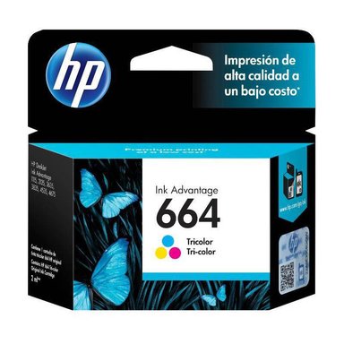 CARTUCHO HP F6V28AL MULTICOLOR TINTA 664 ORIGINAL