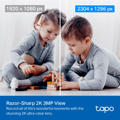 CÁMARA TP-LINK WIFI 2K TAPO C210-3MP - 2