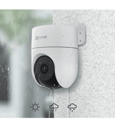 CÁMARA EZVIZ WIFI 2K 4MPX EXTERIOR H8C - 2