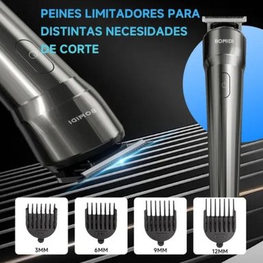 CORTADORA DE CABELLO 3 EN 1 BOMIDI RECARGABLE PROFESIONAL Y BELLEZA - 4