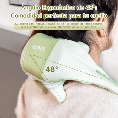 MASAJEADOR DE CUELLO Y HOMBROS BOMIDI MP2 LITE VERDE - 4