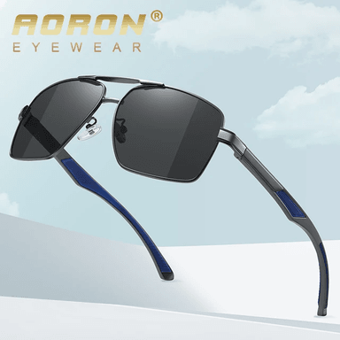 LENTES DE SOL PROTECCIÓN UV AORON ULTRA POLARIZADOS UV400 AZUL