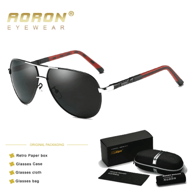 LENTES DE SOL PROTECCIÓN UV AORON PILOT- POLARIZADOS UV400
