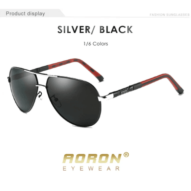 LENTES DE SOL PROTECCIÓN UV AORON PILOT- POLARIZADOS UV400 - 3