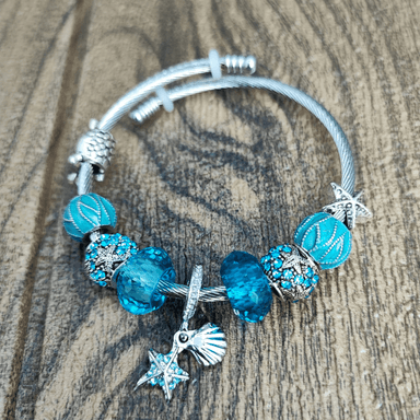 PULSERA CUERO MUJER MAR