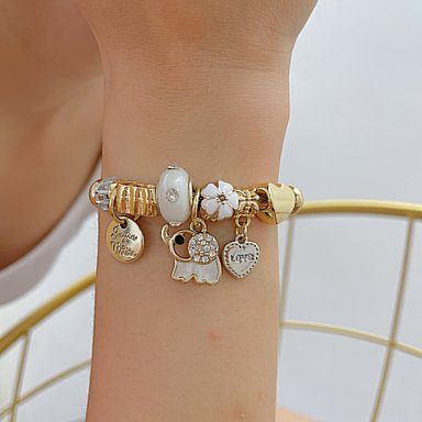 PULSERA CUERO MUJER ELEFANTE - 2