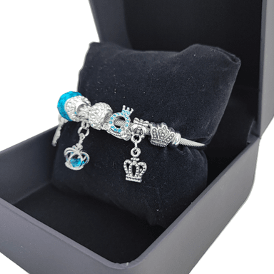 PULSERA CUERO MUJER CORONA - 5