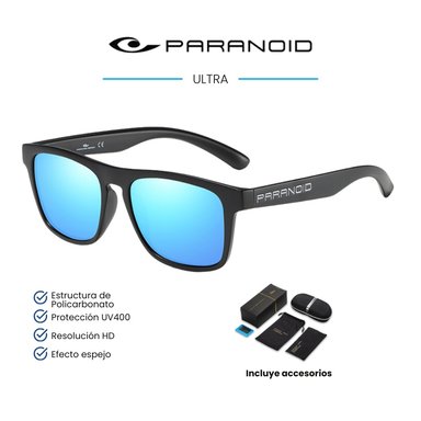LENTES DE SOL PARANOID ULTRA - POLARIZADOS UV400 - CELESTE