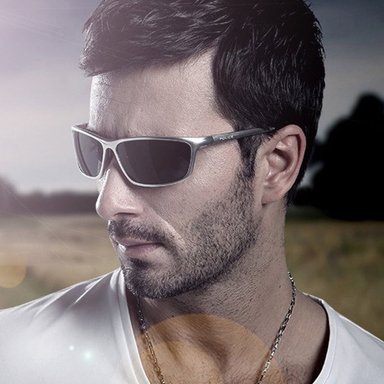 LENTES SOL UV400 VEITHDIA RACER POLARIZADOS PLATA - 2