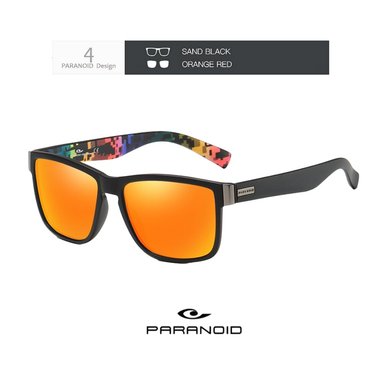 LENTES SOL UV400 PARANOID RACER POLARIZADOS NARANJA - 4