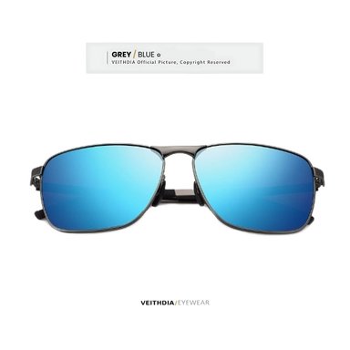 LENTES DE SOL VEITHDIA ULTRA POLARIZADOS UV400 - CELESTE - 3