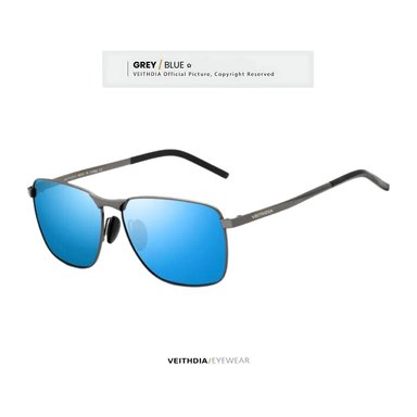 LENTES DE SOL VEITHDIA ULTRA POLARIZADOS UV400 - CELESTE - 5