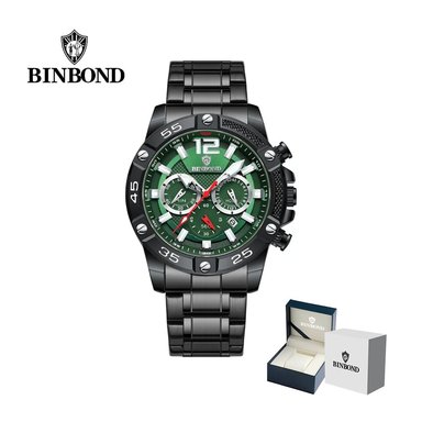 RELOJ BINBOND PARA HOMBRE - ELEGANTE - ACERO