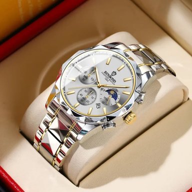 RELOJ BINBOND PARA HOMBRE - ELEGANTE - ACERO