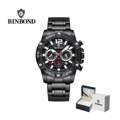 RELOJ BINBOND PARA HOMBRE - ELEGANTE - ACERO