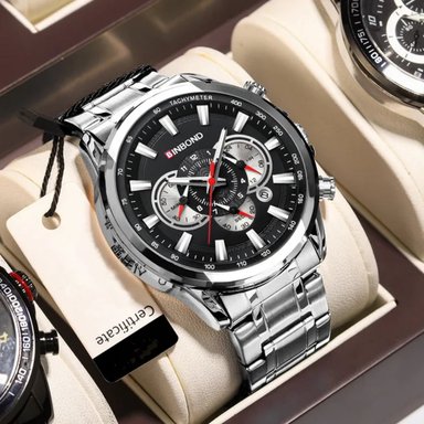 RELOJ BINBOND PARA HOMBRE - ELEGANTE - ACERO