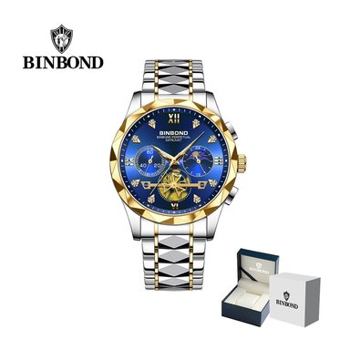 RELOJ BINBOND PARA HOMBRE - ELEGANTE - ACERO