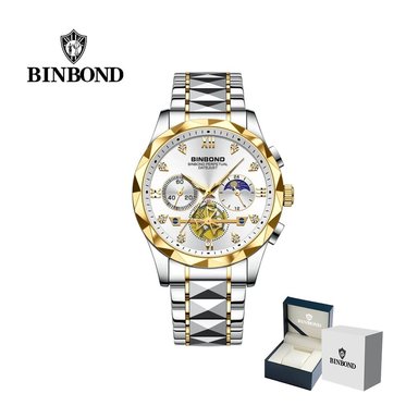 RELOJ BINBOND PARA HOMBRE - ELEGANTE - ACERO