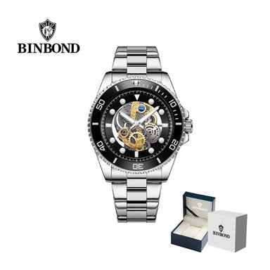 RELOJ BINBOND PARA HOMBRE - ELEGANTE - ACERO
