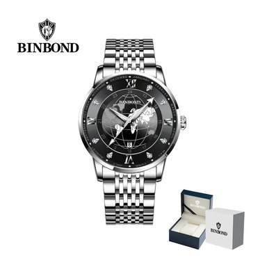 RELOJ BINBOND PARA HOMBRE - ELEGANTE - ACERO