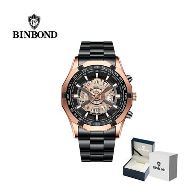 RELOJ BINBOND PARA HOMBRE - ELEGANTE - ACERO